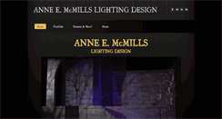 Desktop Screenshot of annemcmillslighting.com
